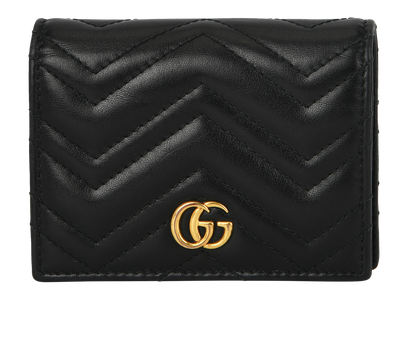 Gucci GG Marmont Card Case Wallet, front view